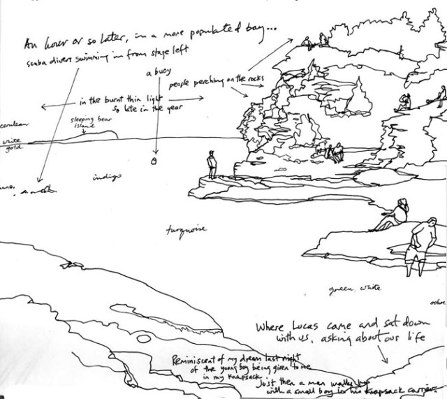 Georgian Bay Sketch - Oct 8